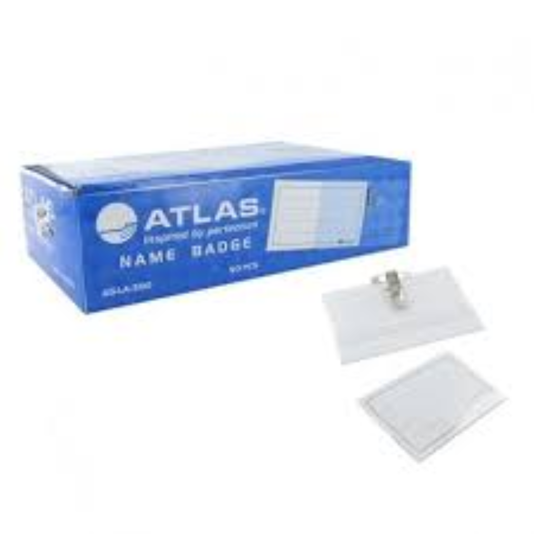 Atlas Name Badge Box=50pcs AS-LA-300